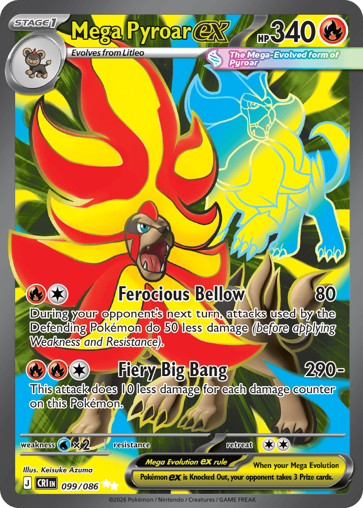 Mega Pyroar ex